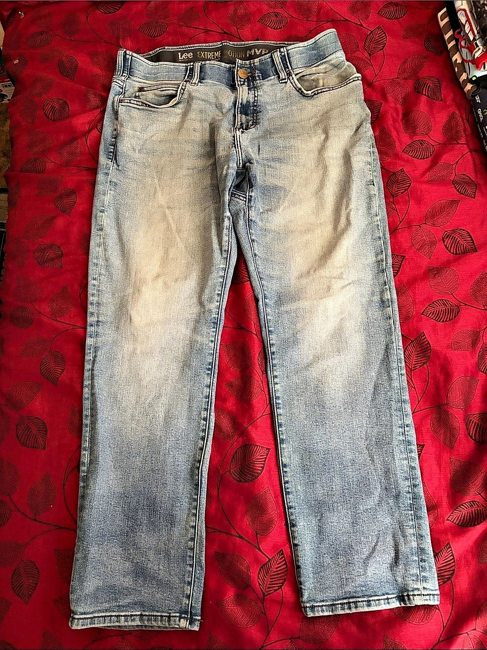 Lee Extreme Motion MVP Jeans Men's Straight Jeans Blue